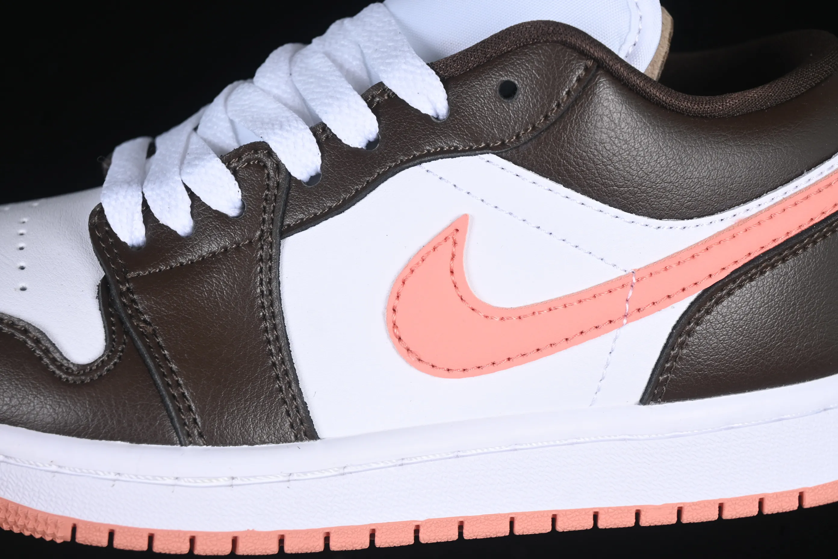 All Categories Air Jordan Jordan Series Basketball Shoes Air Jordan 1 Low Air Jordan 1 Low AJ1 Joe 1 Mocha Pink Low-top Cultural Leisure Sports Shoes DC0774-182